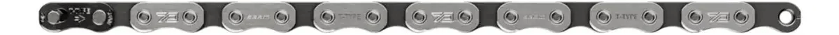 CORRENTE SRAM 70 T-TYPE EAGLE SOLIDPIN 126 ELOS 12V PRATA