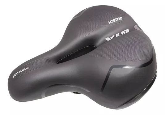 BANCO BIKE SELIM BICICLETA GTA COMFORT GEL TECH REFLETOR