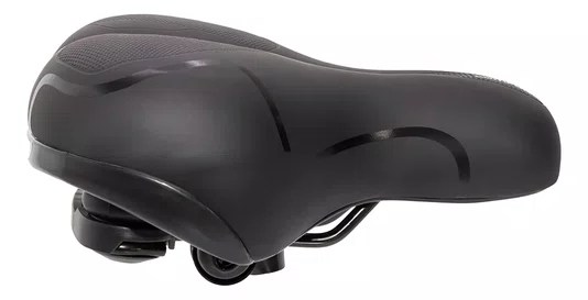 BANCO BIKE SELIM BICICLETA GTA COMFORT GEL TECH REFLETOR