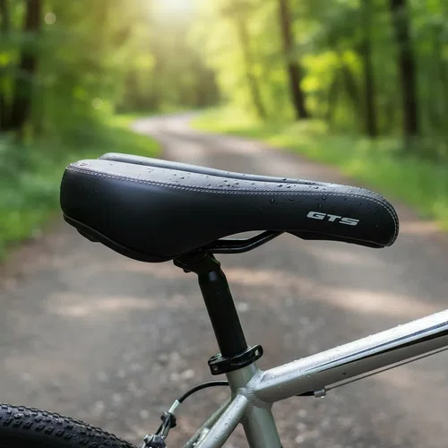 BANCO DE BIKE SELIM VAZADO GTS MACIO CONFORT COM CARRINHO
