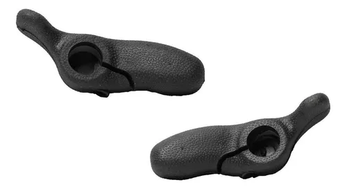 BAR END CHIFRE BIKE ABSOLUTE ERGONOMIC 126MM PRETO CONFORTO
