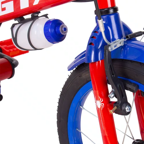 BICICLETA INFANTIL ARO 16 GTA RED SPIDER COM RODINHA