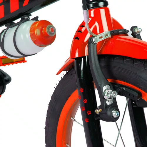 BICICLETA INFANTIL ARO 16 GTA RED TIGER COM RODINHA
