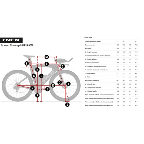 BICICLETA TREK SPEED CONCEPT SLR 9
