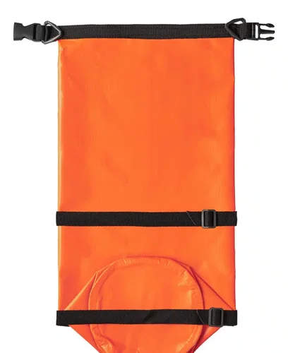 BOLSA IMPERMEAVEL SLECK 15L BIKE MOTO LARANJA