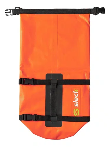 BOLSA IMPERMEAVEL SLECK 15L BIKE MOTO LARANJA