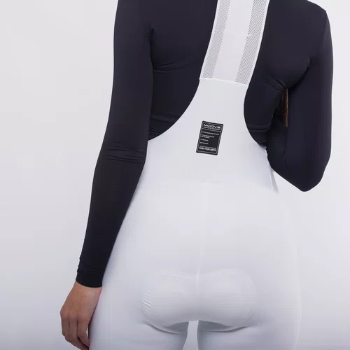 BRETELLE CICLISMO FEMININO MARCIO MAY MOOVE UP BRANCO
