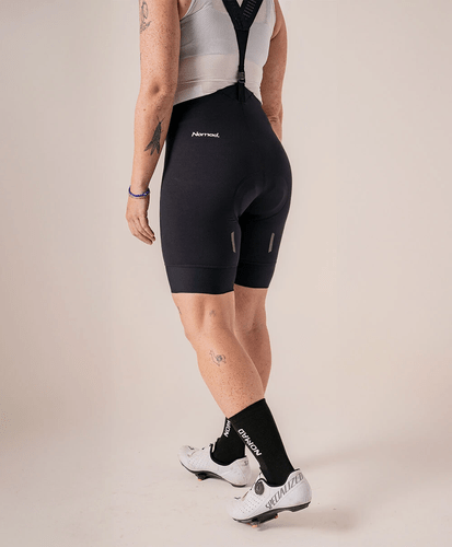 BRETELLE CICLISMO FEMININO NOMAD RACING APEX PRETO