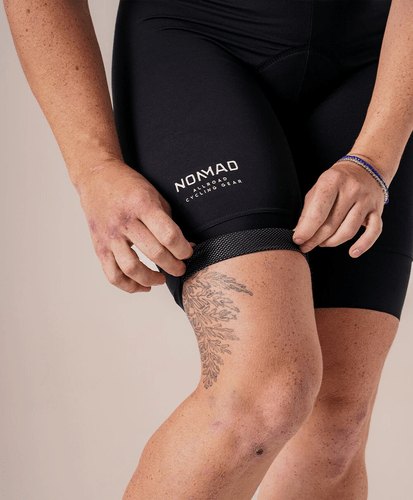 BRETELLE CICLISMO FEMININO NOMAD RACING APEX PRETO