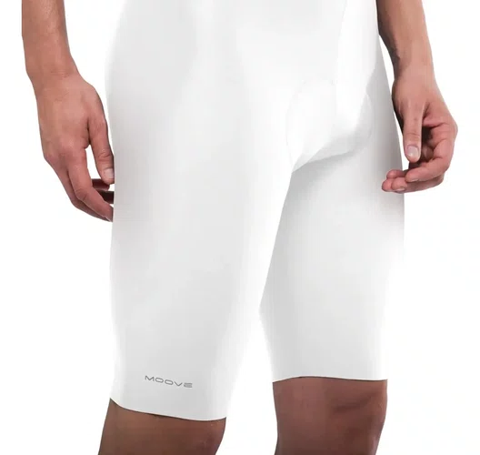 BRETELLE CICLISMO MASCULINO MARCIO MAY MOOVE UP BRANCO