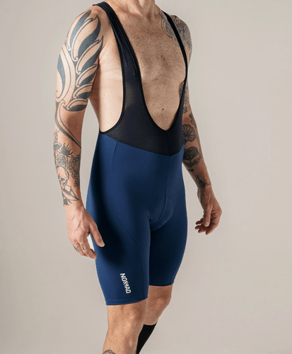 BRETELLE CICLISMO MASCULINO NOMAD CORE AZUL MARINHO