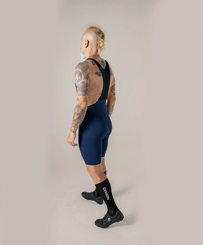 BRETELLE CICLISMO MASCULINO NOMAD CORE AZUL MARINHO