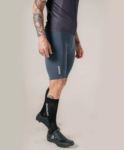 BRETELLE CICLISMO MASCULINO NOMAD CORE CINZA