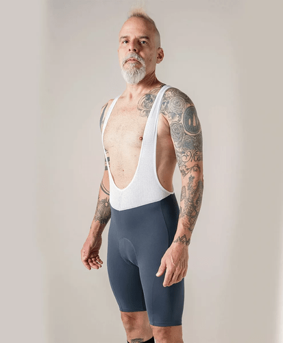 BRETELLE CICLISMO MASCULINO NOMAD CORE CINZA