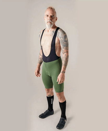 BRETELLE CICLISMO MASCULINO NOMAD CORE VERDE