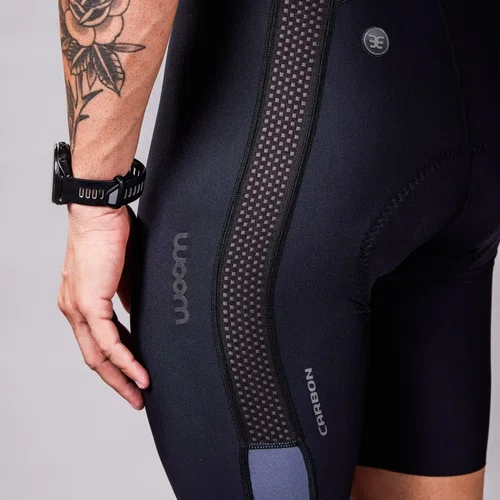 BRETELLE WOOM CARBON PHANTOM BLACK MASCULINO II