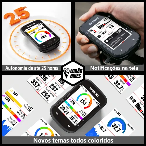 BSC200S GPS CICLOCOMPUTADOR IGPSPORT PARA CICLISMO