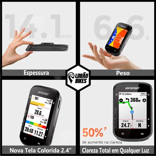 BSC200S GPS CICLOCOMPUTADOR IGPSPORT PARA CICLISMO