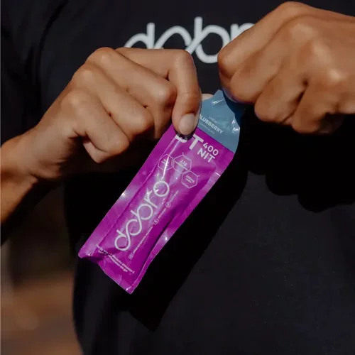 BT-400 DOBRO NITRATO GEL SACHE SEM CAFEÍNA BLUEBERRY 30G