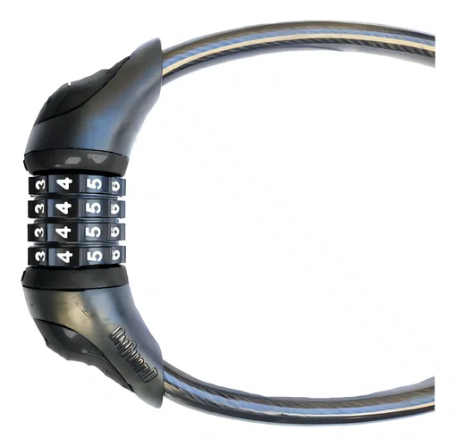 CADEADO ONGUARD SEGREDO NEON 8169 PRETO BIKE BICICLETA MOTO