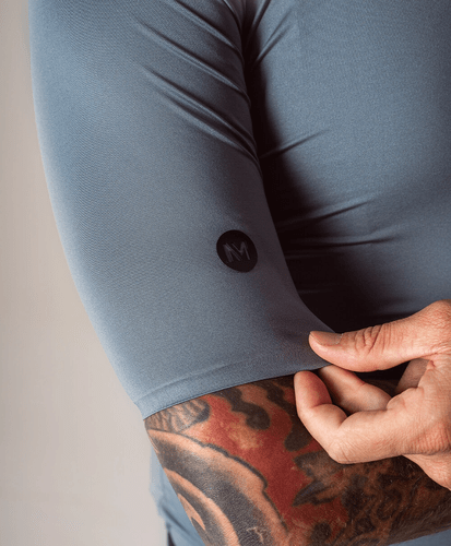 CAMISA DE CICLISMO NOMAD RACING APEX CINZA MASCULINA