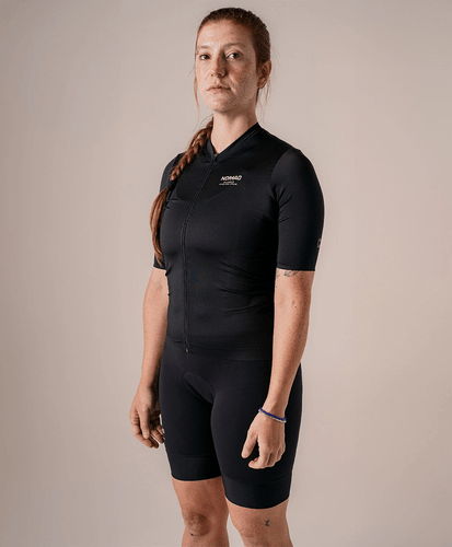 CAMISA DE CICLISMO NOMAD RACING APEX PRETO FEMININO