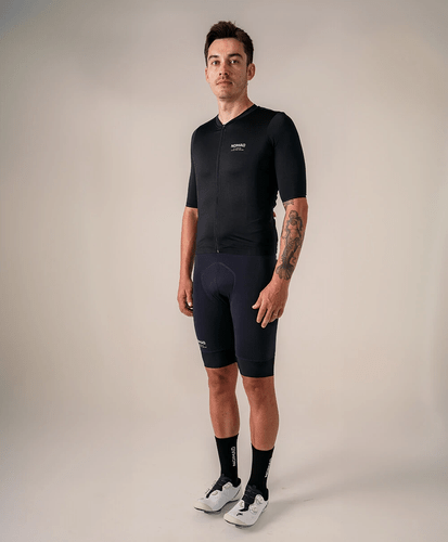 CAMISA DE CICLISMO NOMAD RACING APEX PRETO MASCULINA