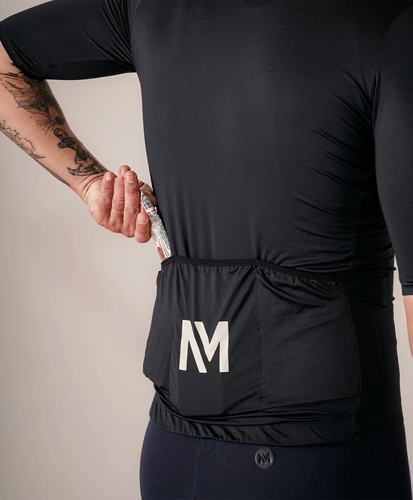 CAMISA DE CICLISMO NOMAD RACING APEX PRETO MASCULINA