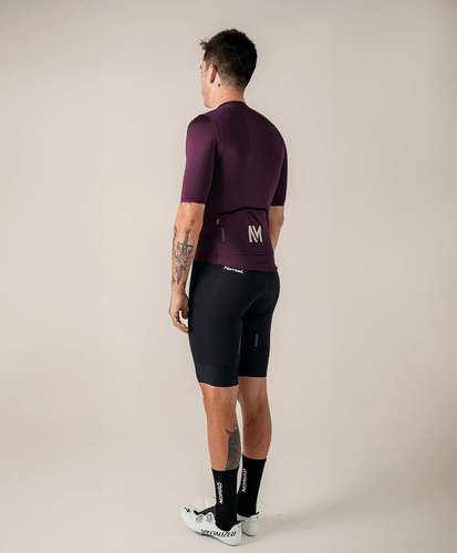 CAMISA DE CICLISMO NOMAD RACING APEX ROXO MASCULINO