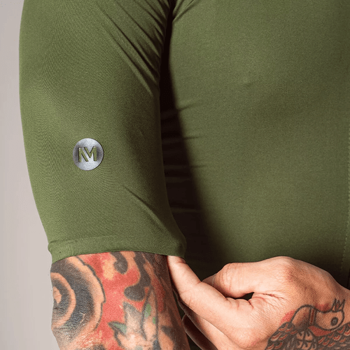 CAMISA DE CICLISMO NOMAD RACING APEX VERDE MASCULINA