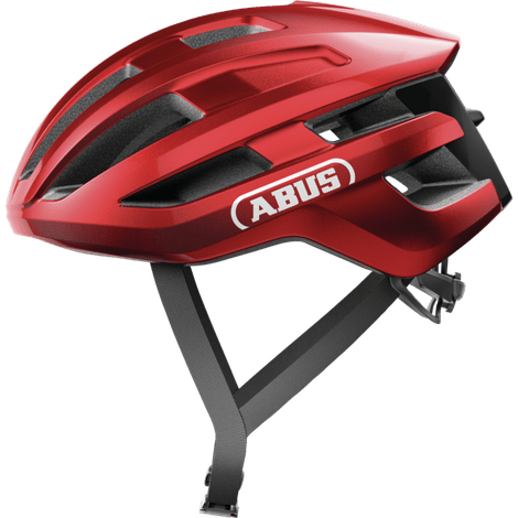 CAPACETE CICLISMO ABUS POWERDOME FLIP FLOP VERMELHO ESPECIAL