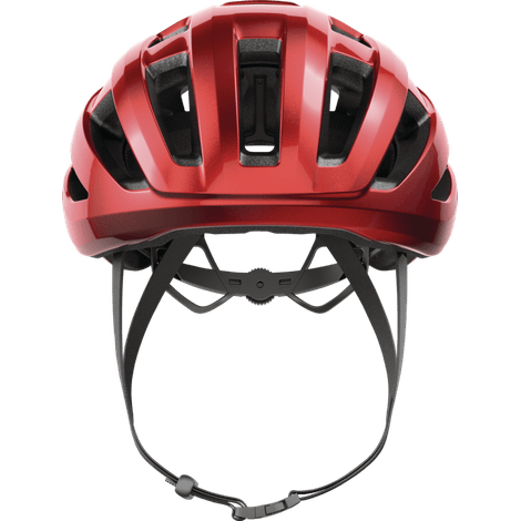 CAPACETE CICLISMO ABUS POWERDOME FLIP FLOP VERMELHO ESPECIAL