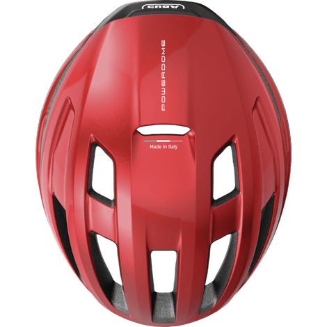 CAPACETE CICLISMO ABUS POWERDOME FLIP FLOP VERMELHO ESPECIAL