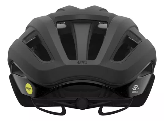 CAPACETE CICLISMO GIRO ARIES SPHERICAL PRETO FOSCO 