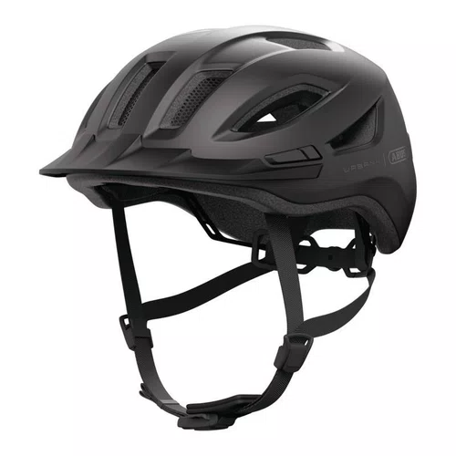 CAPACETE DE CICLISMO ABUS URBAN I 4 0 VELVET PRETO
