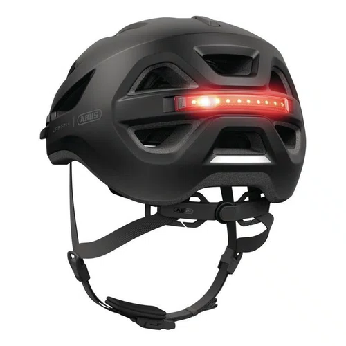CAPACETE DE CICLISMO ABUS URBAN I 4 0 VELVET PRETO