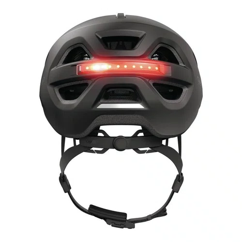 CAPACETE DE CICLISMO ABUS URBAN I 4 0 VELVET PRETO
