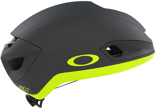 CAPACETE OAKLEY ARO7 LITE MIPS CINZA E VERDE