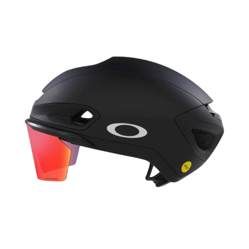 CAPACETE OAKLEY ARO7 ROAD MIPS PRETO FOSCO LENTE PRIZM