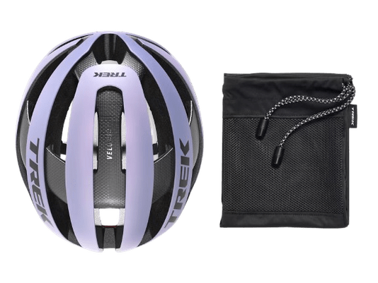 CAPACETE PARA CICLISMO SPEED VELOCIS COM MIPS TREK LILÁS