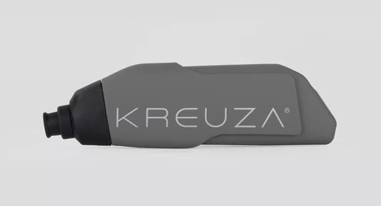 CARAMANHOLA SLICE AERO KREUZA 620ML CINZA