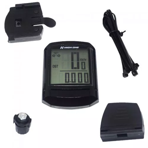 CICLOCOMPUTADOR HIGH ONE WIRELESS 15 FUNÇÕES
