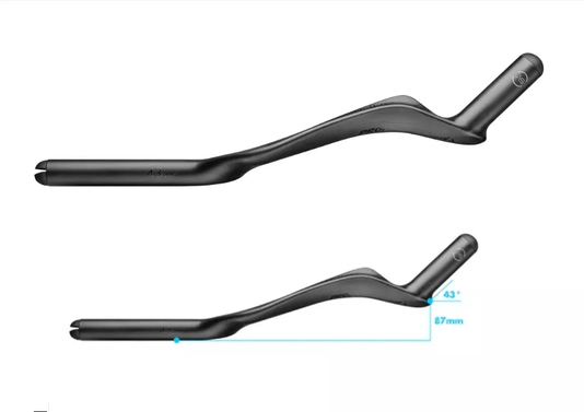 CLIPE PROFILE DESIGN BARRAS AERO 43 ASC PRATEADO 400MM 