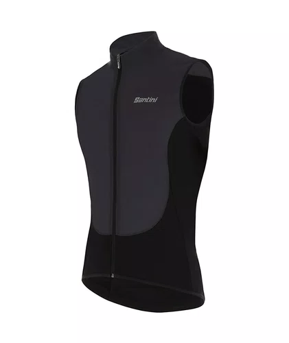 COLETE UNISSEX GRAVEL TRAIL PRETO SANTINI REFLETIVO