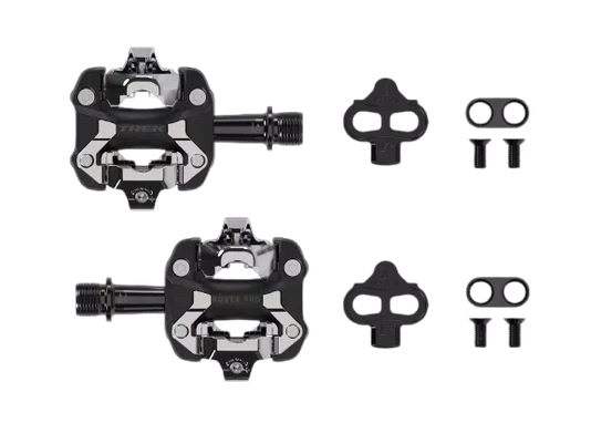 CONJUNTO DE PEDAL CLIP PARA MTB TREK KOVEE PRO EM CARBONO