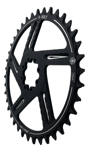 COROA ICTUS DIRECT 8 BOLT OFFSET 3MM 34 PRETA