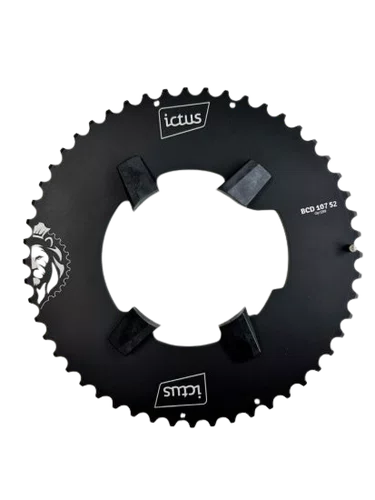 COROA ICTUS INDEXADA AERO BCD 107 RIVAL 52 DENTES