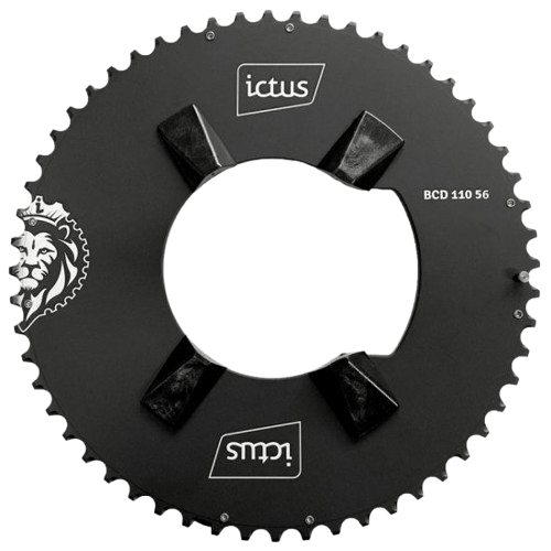COROA ICTUS INDEXADA BCD 110 ASSIMÉTRICA 56 ULTEGRA R8000 