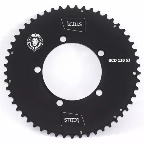 COROA ICTUS SPEED INDEXADA AERO BCD 110 53 DENTES 5 FUROS