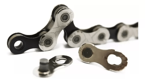CORRENTE KMC X10 116 ELOS PRATA/PRETO